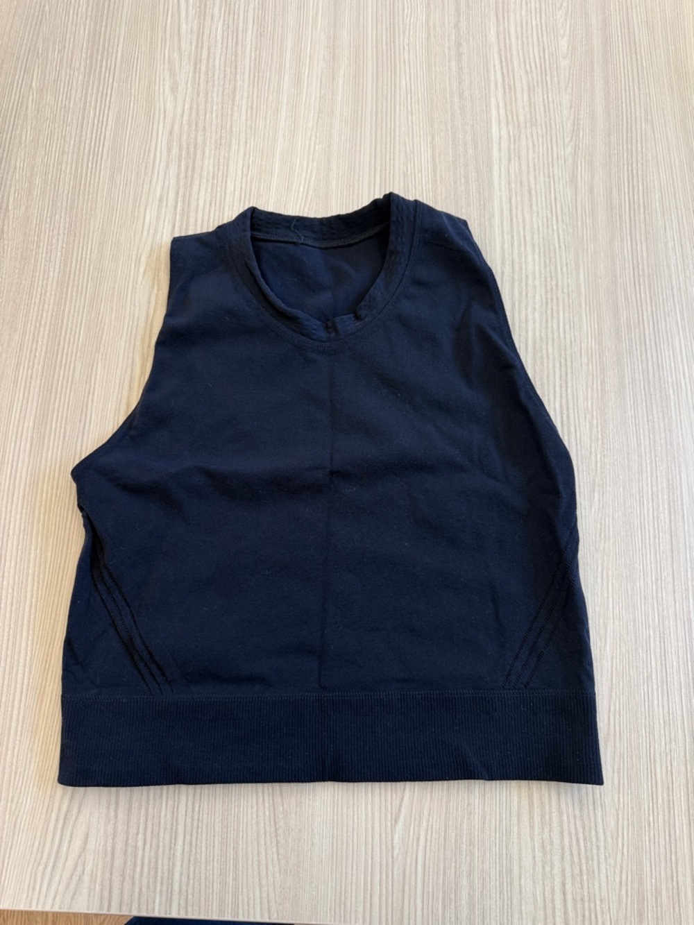 Black Sleeveless workout tank